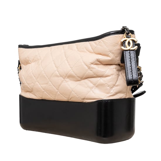 Chanel quiltad stor Gabrielle Hobo-väska - 10-talet - Image 3