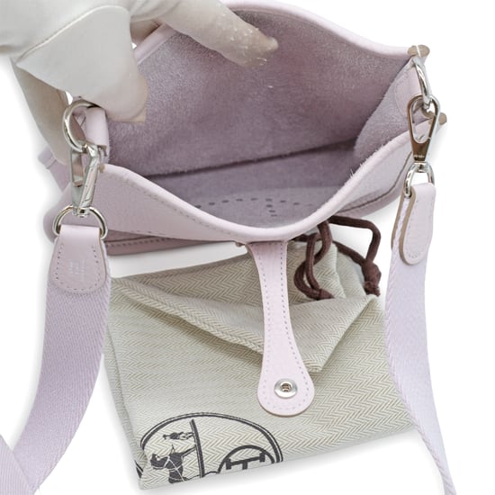 Hermès Mini Evelyn 16 Clemence Leather Bag - '10s - Image 3