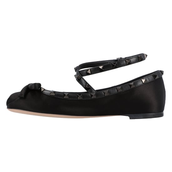 Valentino Rockstud Ballerina's Zwart - Image 2
