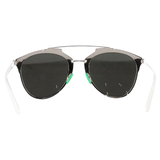 Dior Reflected Aviator Sunglasses in Silver Metal - Image 3