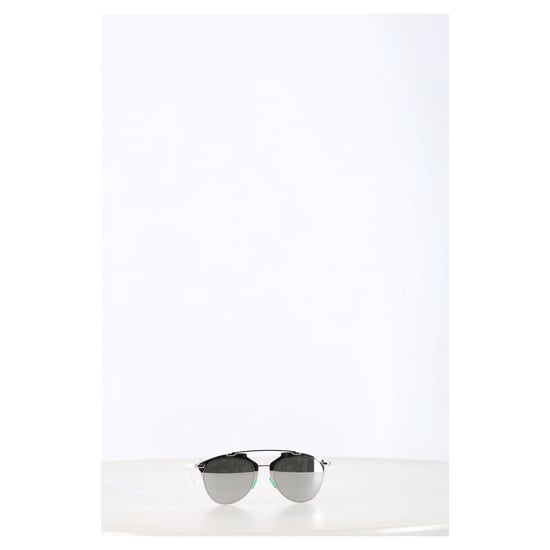 Dior Reflected Aviator Sunglasses in Silver Metal - Image 5