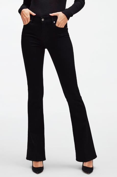 Ladies Jeans Bootcut Bootcut Fit - Image 1
