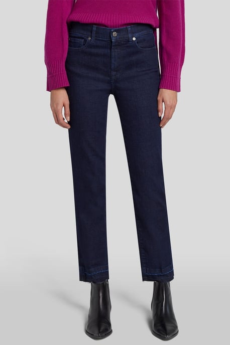 Ladies Jeans The Straight Crop Straight Fit - Image 1