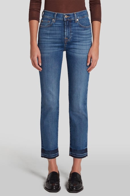 Ladies Jeans The Straight Crop Straight Fit - Image 1