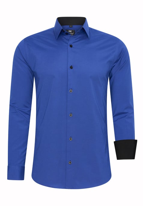 Zakelijk overhemd S - 6XL Slim Fit Premium Katoen-Stretch - Image 1