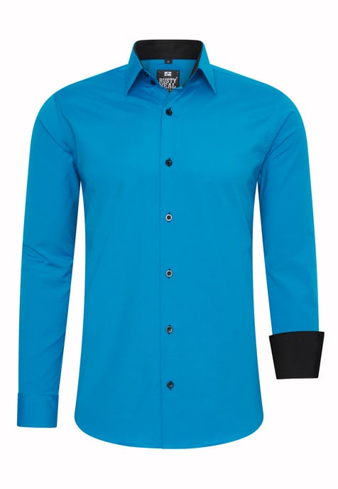Zakelijk overhemd S - 6XL Slim Fit Premium Katoen-Stretch - Image 1
