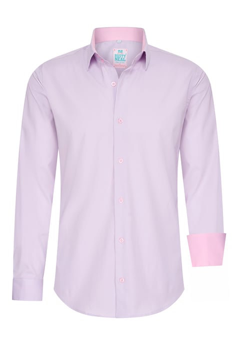 Pastelkleurig overhemd S - 6XL Slim Fit Katoenen stretch - Image 1