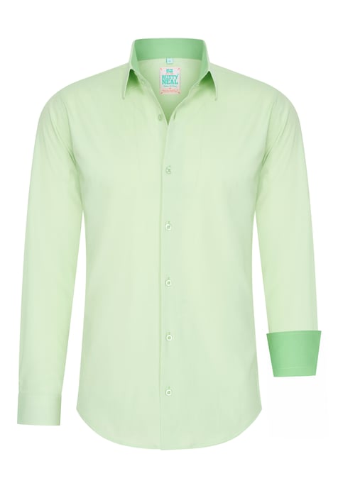 Pastelkleurig overhemd S - 6XL Slim Fit Katoenen stretch - Image 1