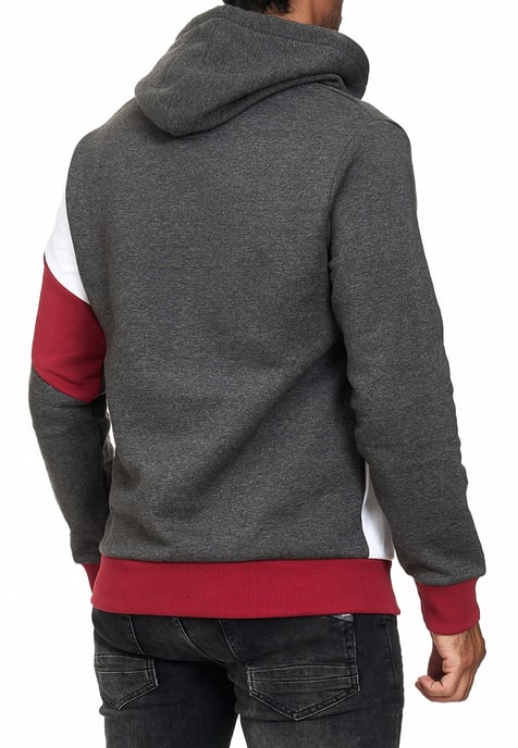 Hoodie met contrasterende kleurblokken - Image 3