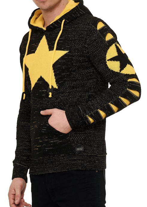 Coarse Comic Hooded Jumper - Image 3