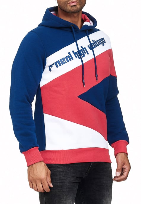 Hoodie met contrasterende kleurblokken - Image 2