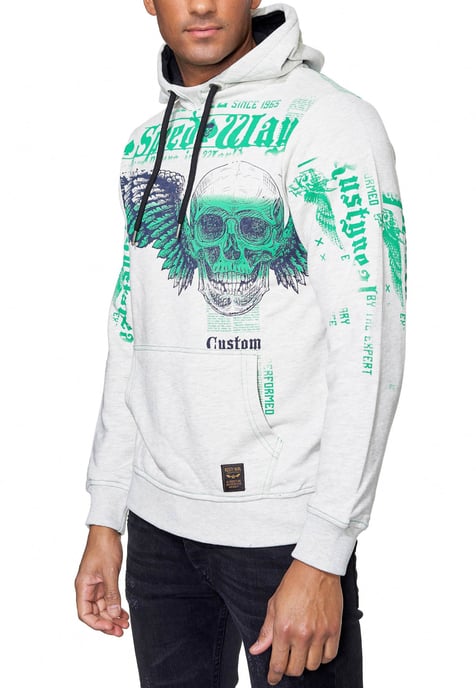 Streetwear "FLYING SKULL" trui - Image 3