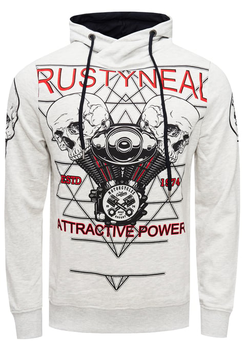 Sweatshirt met rockerprint - Image 1