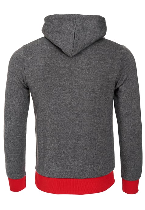 Sweatshirt met hoge kraag en capuchon - Image 2