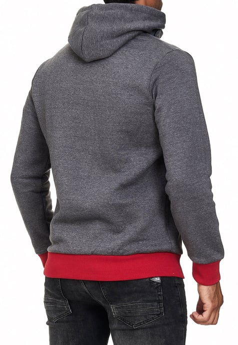 Sweatshirt met hoge kraag en capuchon - Image 4