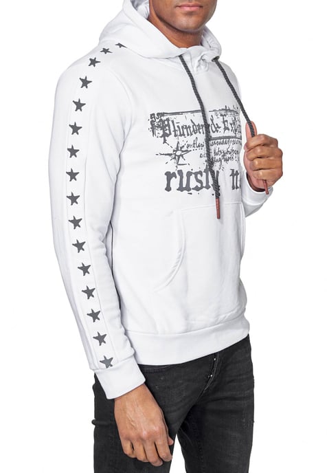 Sweatshirt met capuchon en print aan de voorkant - Image 3