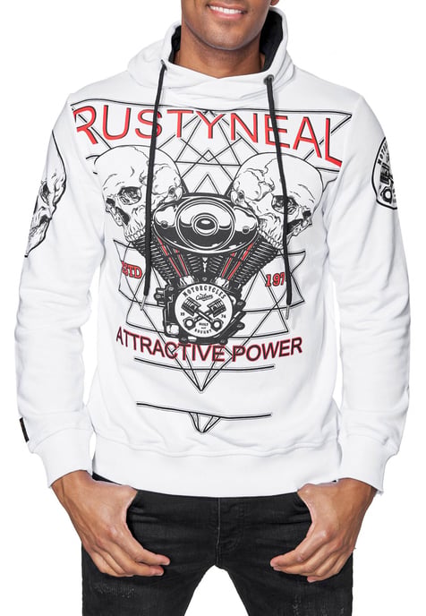 Sweatshirt met rockerprint - Image 3