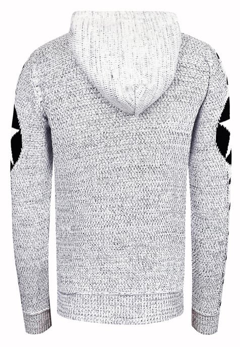 Grof gebreide hoodie - Image 2
