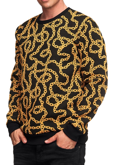 Jacquard trui in ijzeren design - Image 3