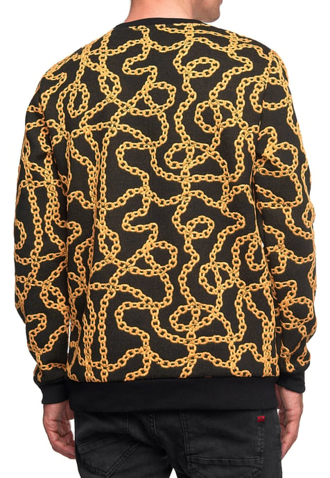 Jacquard trui in ijzeren design - Image 4