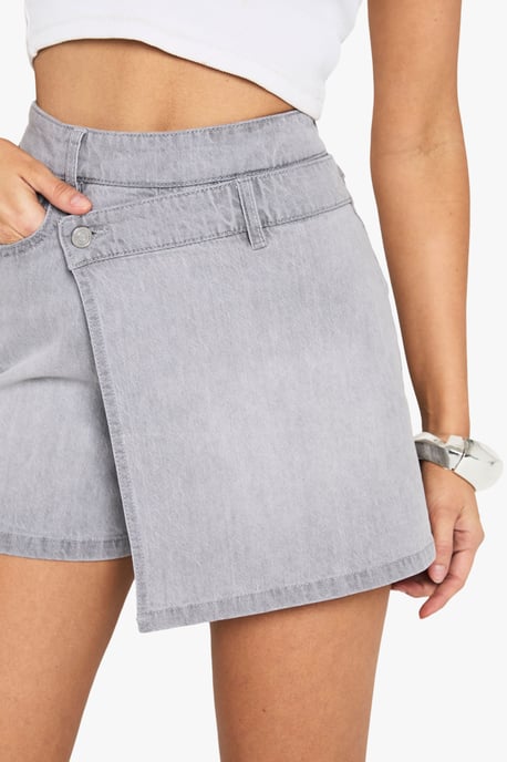 Tall Denim Skort - Image 4