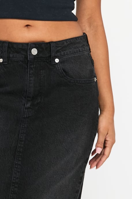 Petite Denim Midaxi Skirt - Image 4