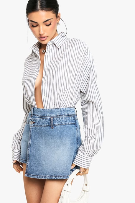 Denim Skort - Image 3