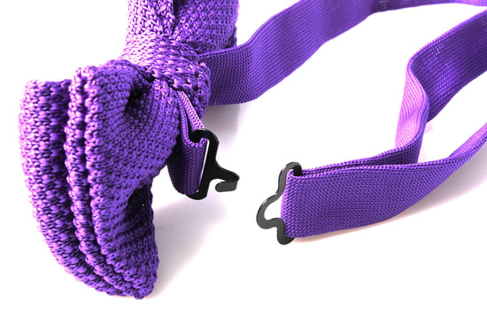 Purple Bow Tie - Image 3