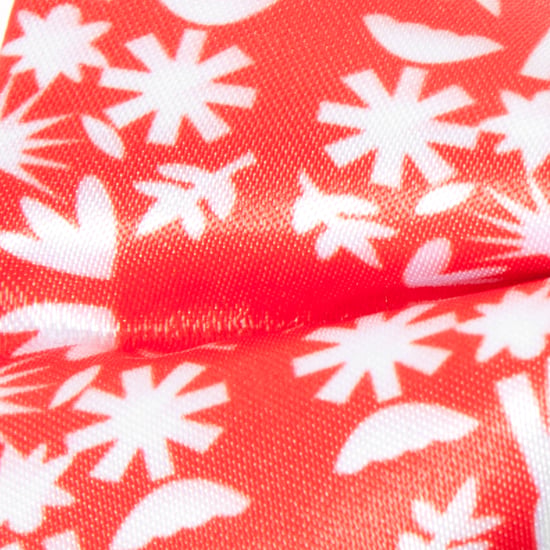 Red and White Print Bow Tie - Image 2