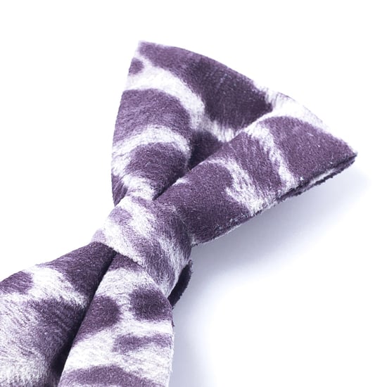 Purple Fluffy Box Tie - Image 2