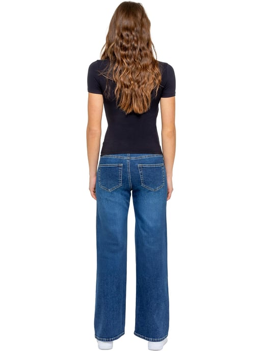 Enzo | Womens Wide Leg Jeans - Image 6
