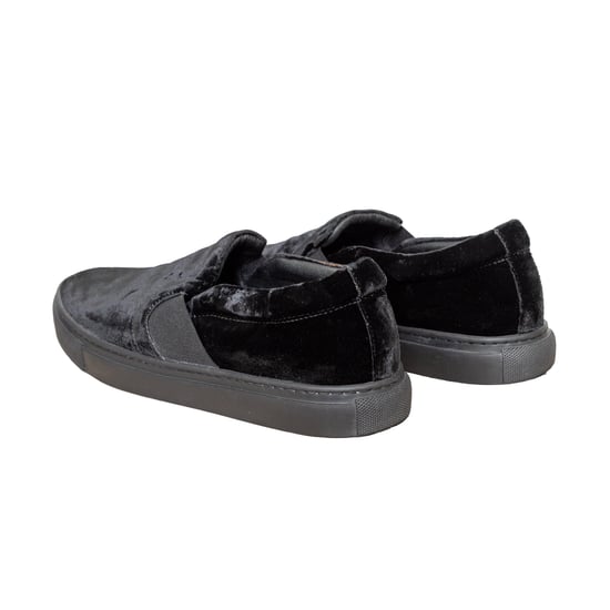Lanvin Slip-on Sneakers i sammet – 10-talet - Image 2