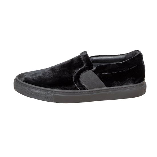 Lanvin Slip-on Sneakers i sammet – 10-talet - Image 6