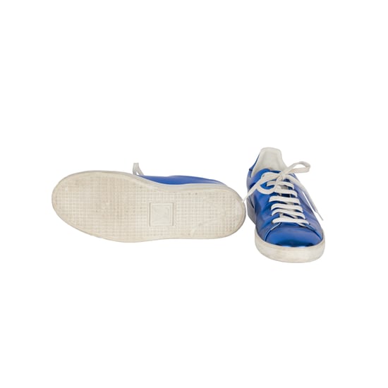 Louis Vuitton Metallic Blue Sneakers - '10s - Image 5