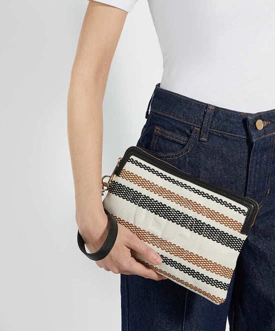 Dune Accessories Slay - Canvas Zip Up Wristlet Pouch - Image 2