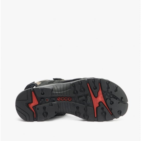 Ecco Offroad Womens Leather Outdoor Sandals Black/mole - Image 3