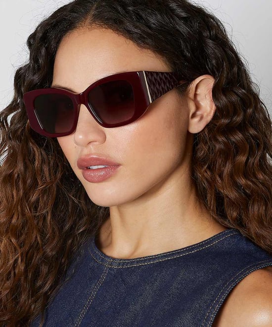 Dune Accessories Gleam - Rectangular Frame Sunglasses - Image 2