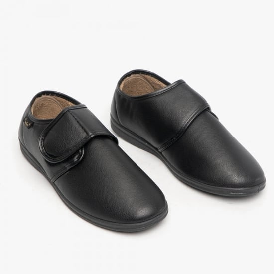 Dr Keller Chris Mens Full Slippers Black - Image 2