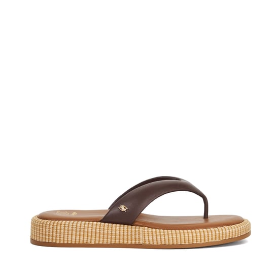 Dune Ladies Laike - Wedge Heel Toe Post Sandals - Image 2
