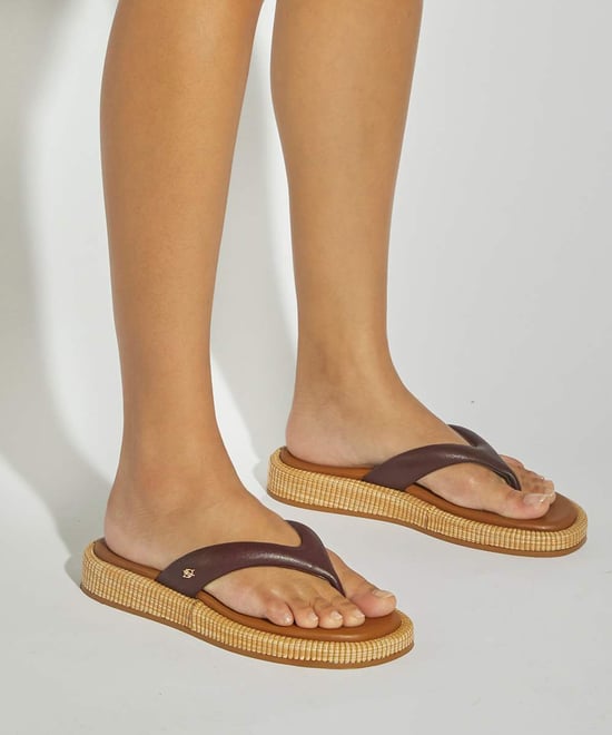 Dune Ladies Laike - Wedge Heel Toe Post Sandals - Image 3