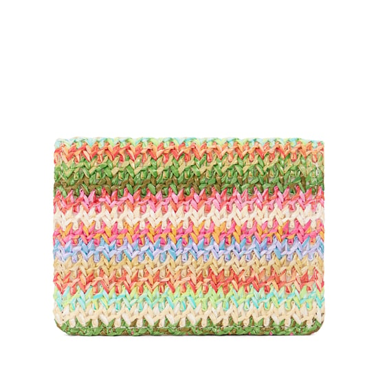 Dune Accessories Kissed - Raffia Crossbody Coin Purse - Image 4