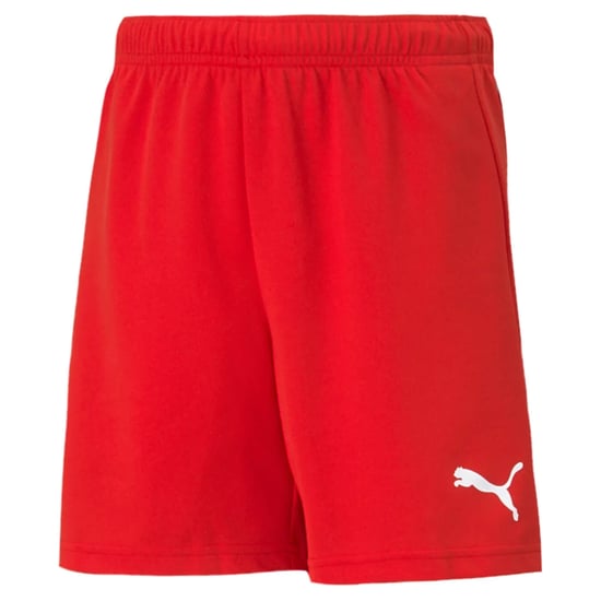 Puma Boys / Girls TeamRISE Shorts Junior Red 704943 - Image 1