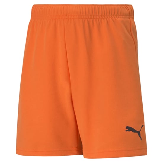 Puma Boys / Girls TeamRISE Shorts Junior Orange 704943 - Image 1