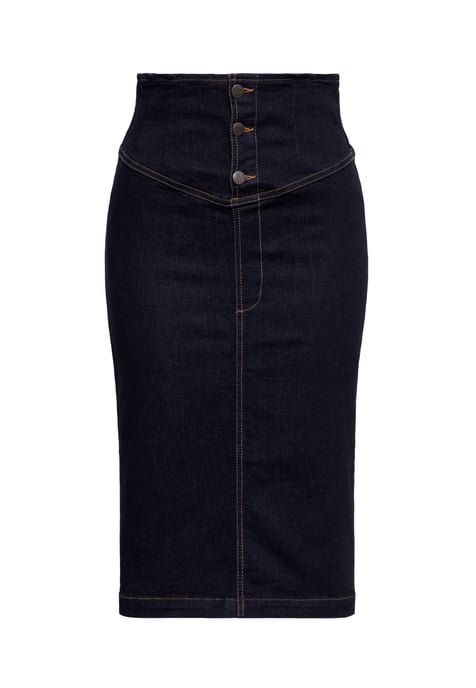 Queen Kerosin Damen Retro Rock Denim - Image 1