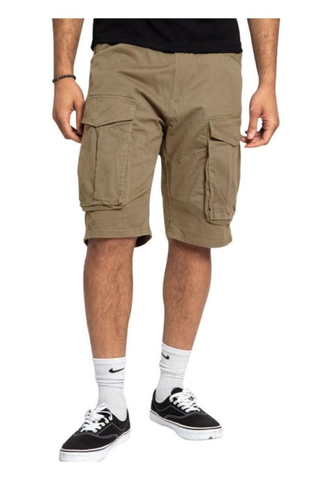 Men's Full Size Cargo Bermuda Shorts Plus Size - Image 1