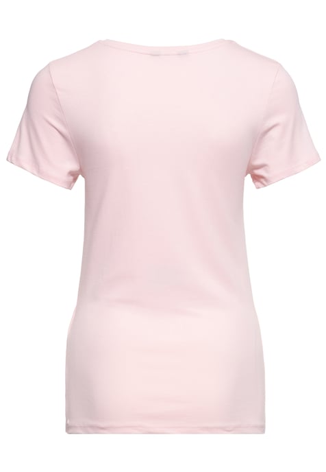 Queen Kerosin Damen T-Shirt Chi Chi Beach Poodle pink - Image 2