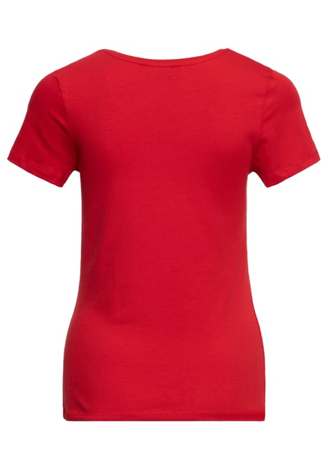 Queen Kerosin Damen T-Shirt Purr Kitty Purr rot - Image 2