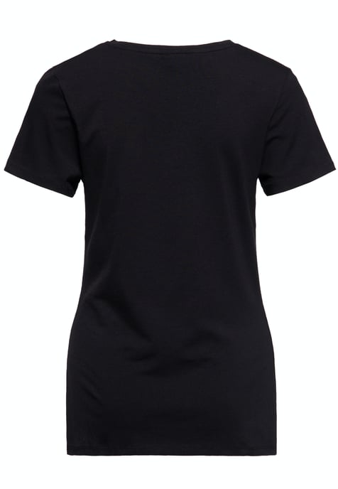 Queen Kerosin Damen T-Shirt Chi Chi Beach Poodle schwarz - Image 2