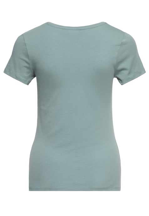 Queen Kerosin Damen T-Shirt Built it up! grün - Image 2