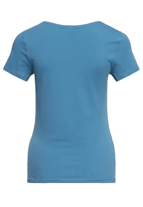 Queen Kerosin Damen T-Shirt Purr Kitty Purr blau - Image 2